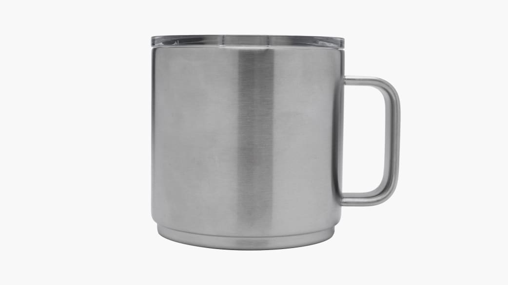 Yeti mug stainless steel top